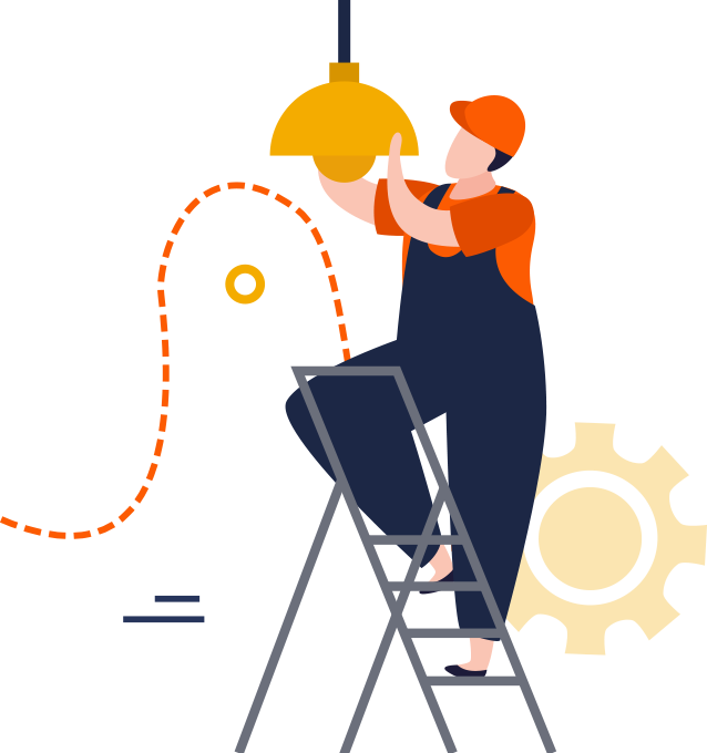 Electrician illustration